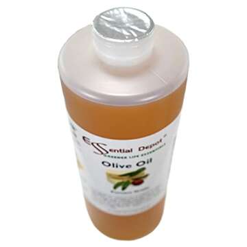 Olive Oil - Pomace Grade - 1 Quart - 32 oz - safety sealed HDPE container with resealable cap