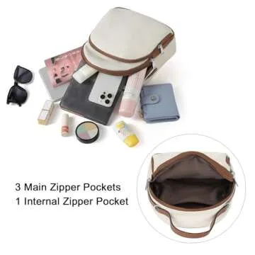 Stylish CLUCI Small Backpack for Women Travel Purse