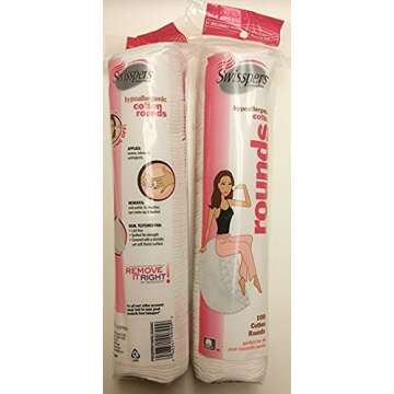 Swisspers Cotton Rounds - Gentle Makeup Removal Pads