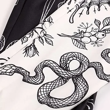 Amuver Women's Boho Hippie Harem Pants in Funky Prints