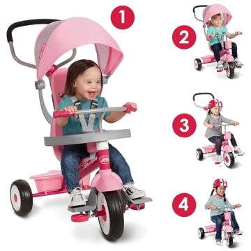 Radio Flyer 4-in-1 Stroll 'N Trike for Kids 9-5 Years