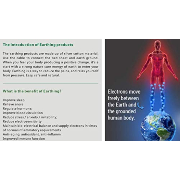 Grounding Sheet for Better Sleep & Wellness Enhancements