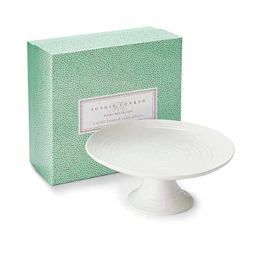 Elegant Sophie Conran Mini Cake Stand | 6.5 Inch White Display