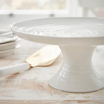 Elegant Sophie Conran Mini Cake Stand | 6.5 Inch White Display
