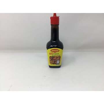 Maggi Hot & Spicy Seasoning Germany 3.38 Fl. Oz. (100 ml)