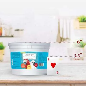 LAFEBER'S Premium Daily Diet Pellets Pet Bird Food, Made with Non-GMO and Human-Grade Ingredients, for Macaws and Cockatoos, 5 lb