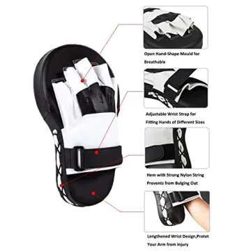 Valleycomfy Boxing Mitts: Ultra Light and Durable Gear