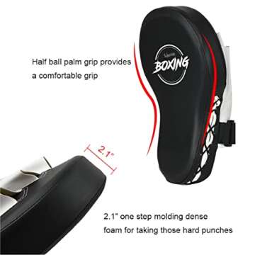 Valleycomfy Boxing Mitts: Ultra Light and Durable Gear
