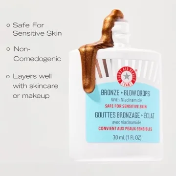 First Aid Beauty Bronze + Glow Drops for Radiant Skin