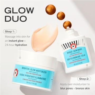 First Aid Beauty Bronze + Glow Drops for Radiant Skin