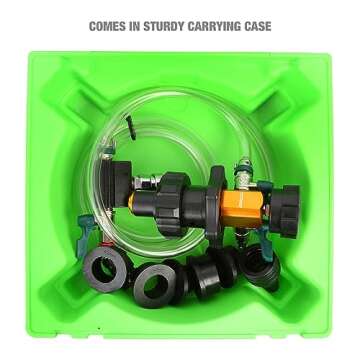 OEMTOOLS 24444 Coolant Refiller Kit - Vacuum Fill, Leak Test, Versatile Adapters