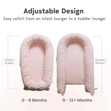 CooCooBaby Deluxe Infant Lounger for Newborns & Babies