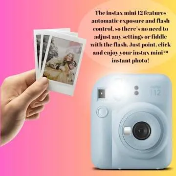 Fujifilm Instax Mini 12 Bundle with Case and Film