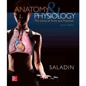 Anatomy & Physiology: The Unity of Form and Function by Saladin, Kenneth (2014) Hardcover