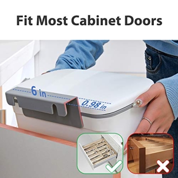 AYADA Hanging Trash Can: 2.37 Gallon Kitchen Solution