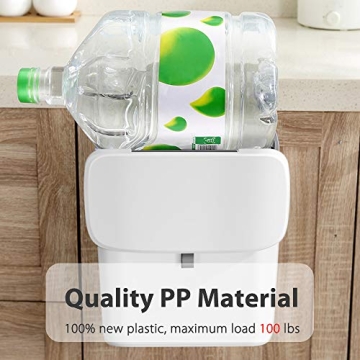 AYADA Hanging Trash Can: 2.37 Gallon Kitchen Solution
