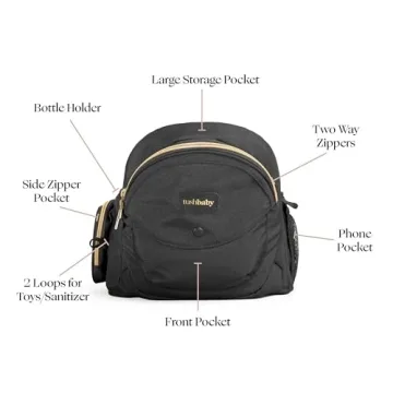 TushBaby Hip Seat Carrier - Stylish & Comfortable Baby Gear