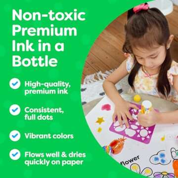 Dot Markers for Toddlers - Washable & Creative Fun Set