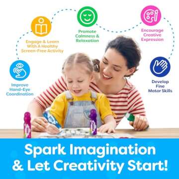 Dot Markers for Toddlers - Washable & Creative Fun Set