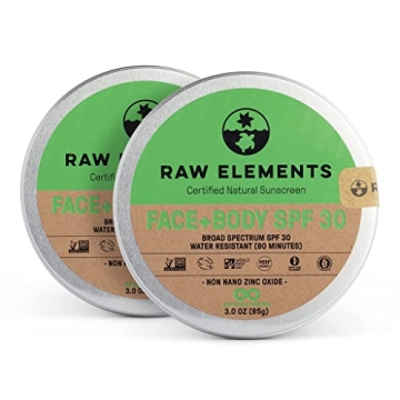 Raw Elements Natural Sunscreen - Eco-Friendly SPF 30+