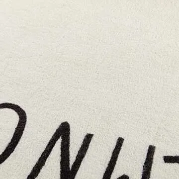 Topotdor Round Kids Play Rug Soft and Washable 71 Inches