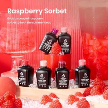 beetles Gel Polish Set - 6 Pcs Burgundy Red Purple Brown Nail Gel Polish Kit for Glamour, Wine Red B...