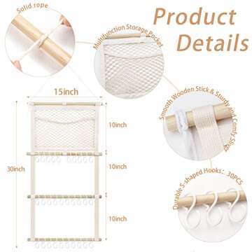 kangaroo Headband Holder Hair Bows Organizer for Baby Girls Large Capacity Bow Holder Hair Accessori...