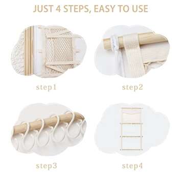 kangaroo Headband Holder Hair Bows Organizer for Baby Girls Large Capacity Bow Holder Hair Accessories Wall Hanging Organizer for Toddler Baby Girl Nursery Room Decor