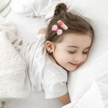 Ooosonlu 28 pcs Hair Clips for Girls Kids Teens, Cute Candy Color Hair Clips for Girls, Hair Accessories for Girls with Assorted Patterns, Wide Use, Great Value Set