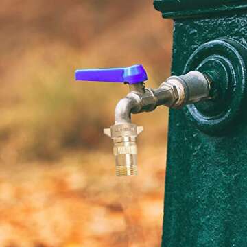 Hourleey Brass RV Water Pressure Regulator for Safe Water