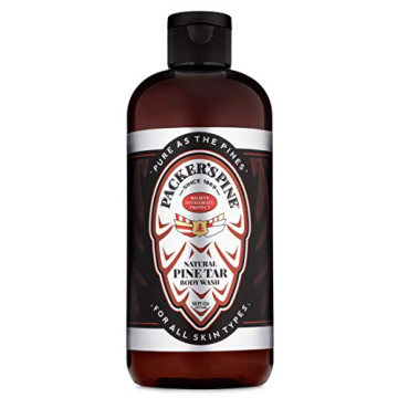 Packer's Pine Tar Body Wash | Soothing Shower Gel for Psoriasis Relief