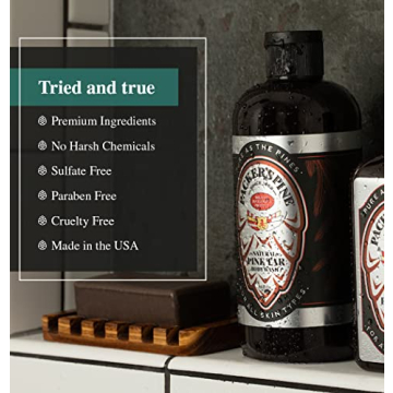 Packer's Pine Tar Body Wash for Psoriasis and Skin Relief