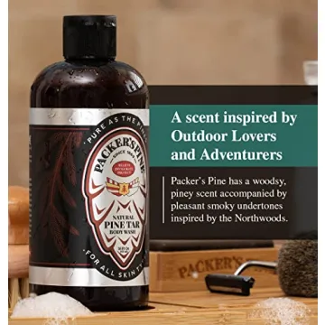 Packer's Pine Tar Body Wash for Psoriasis and Skin Relief