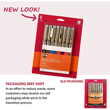 Sakura Pigma Micron Pens - Archival Quality Ink for Artists