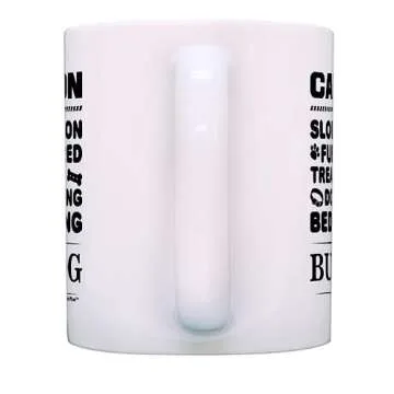 ThisWear Dog Lover Gifts for Women Crazy Bulldog Lady Dog Mom English Bulldog Gift 11oz Ceramic Coff...