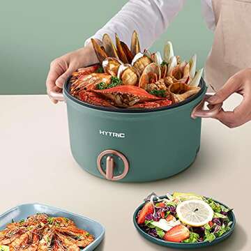 Hytric Electric Cooker - 2.5L Multi-Function Skillet