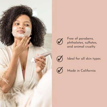 BOLDEN Clear Skin Clay Mask for Deep Clean & Clear Skin