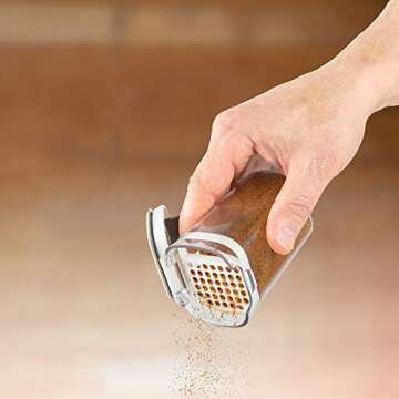 Progressive International PKS-410 Prepworks ProKeeper Seasoning Keeper Spice Airtight Food Storage C...