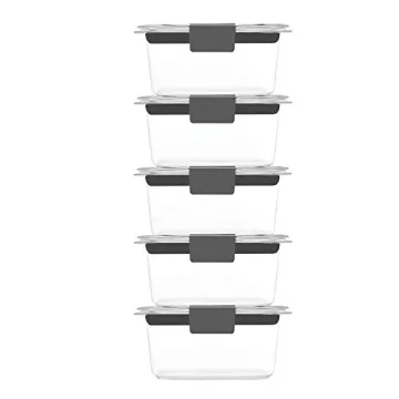 Rubbermaid Brilliance Food Storage Containers  BPA Free