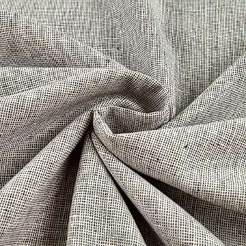 Kaufman Essex Yarn Dyed Linen Blend Homespun Charcoal Fabric