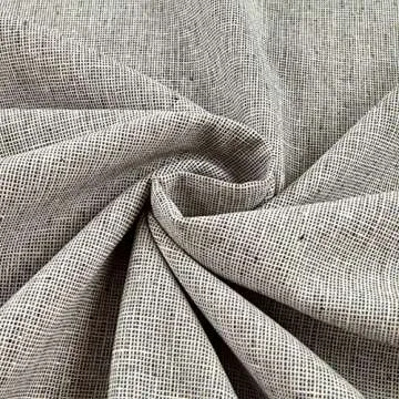 Kaufman Essex Yarn Dyed Linen Blend Homespun Charcoal Fabric