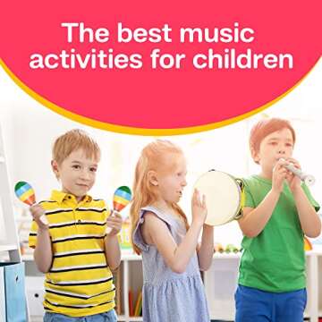 Smarkids Toddler Musical Instruments Toys Premium Accurately Tuned Percussion Musical Instruments for Kids Children Educational Toy Set for Boys& Girls with Xylophone Flute Tambourine Maraca Backpack
