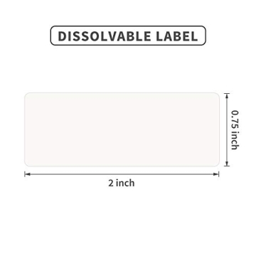 NATURALABEL Dissolvable Labels for Food Containers