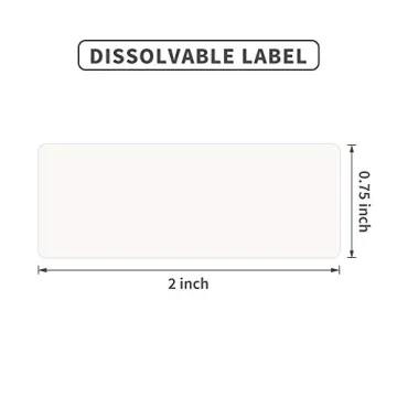 NATURALABEL Dissolvable Labels for Food Containers