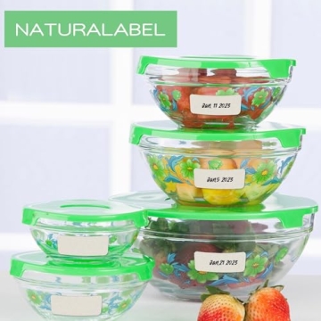NATURALABEL Dissolvable Labels for Food Containers
