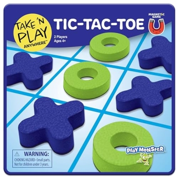 Take N Play, Anywhere Tic-Tac-Toe Board Games for Kids- Board Games for Family Night, Family Games, ...