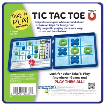 Take N Play Tic-Tac-Toe Travel Game for Kids
