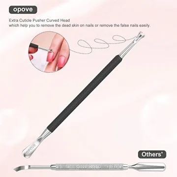 Effortless Nail Care with opove X7 Cuticle Trimmer Set