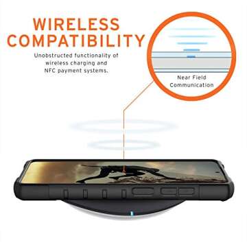 URBAN ARMOR GEAR UAG Samsung Galaxy S20 FE/FE 5G Rugged Lightweight Slim Shockproof Pathfinder Protective Cover, Black