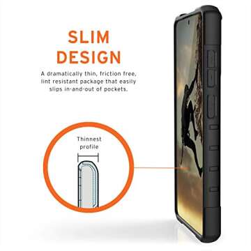 URBAN ARMOR GEAR UAG Samsung Galaxy S20 FE/FE 5G Rugged Lightweight Slim Shockproof Pathfinder Protective Cover, Black